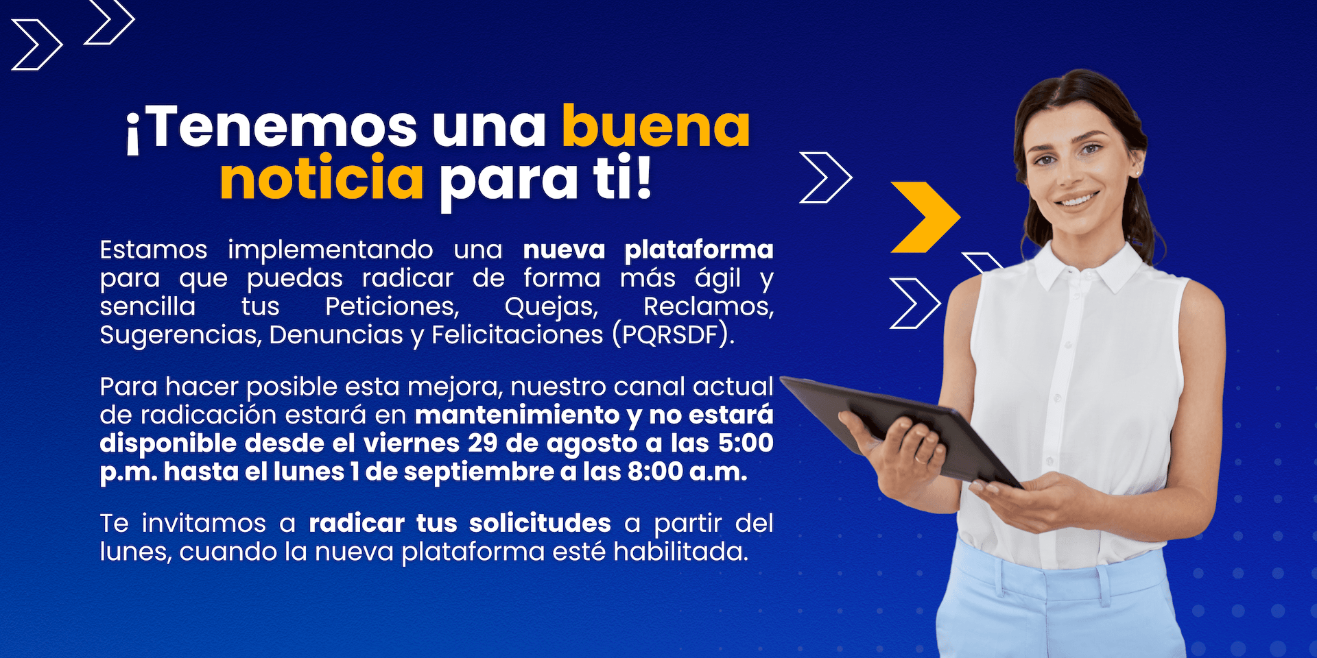 Nota aviso PQR