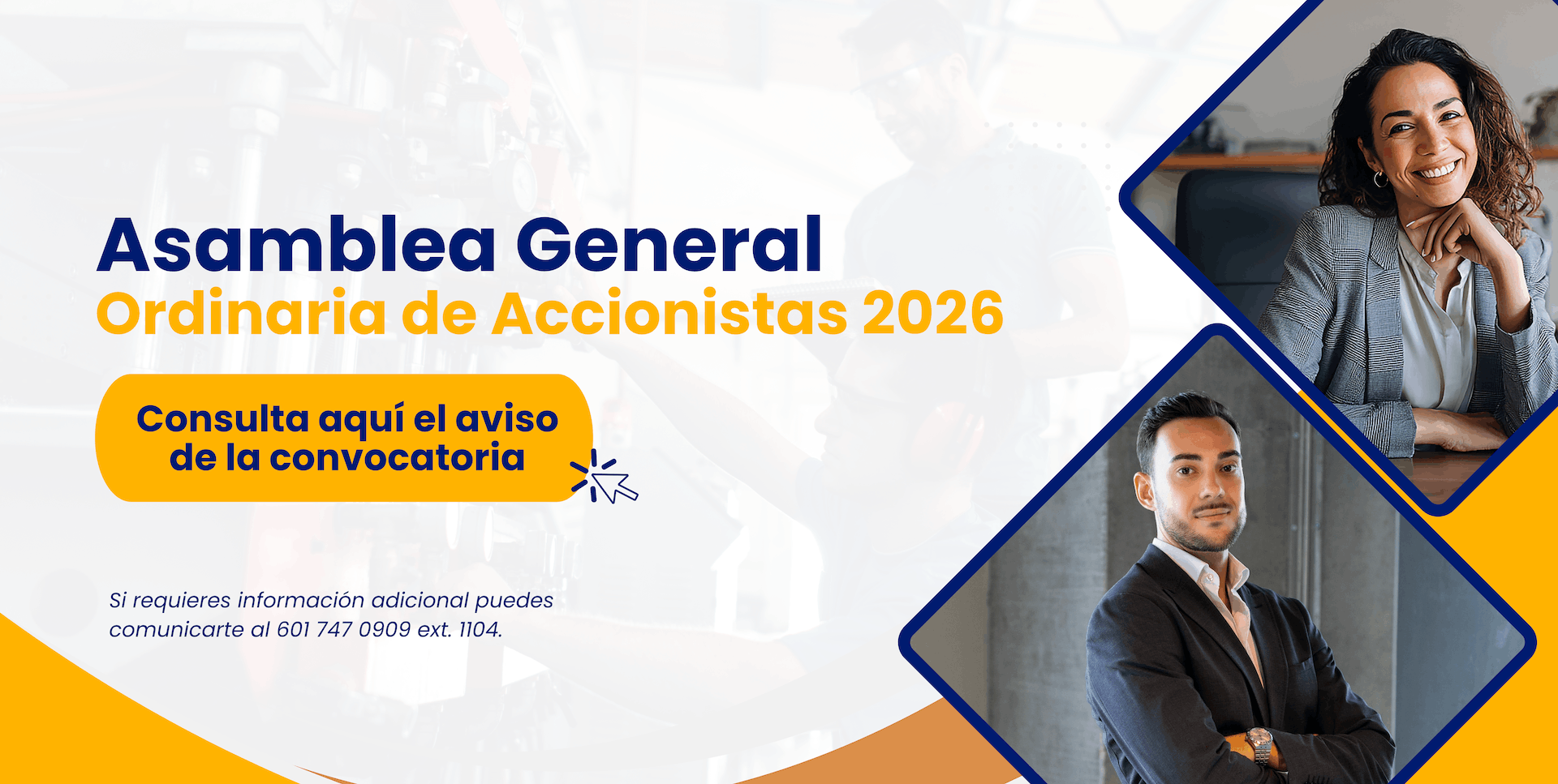 Asamblea General ordinaria de Accionistas 2026