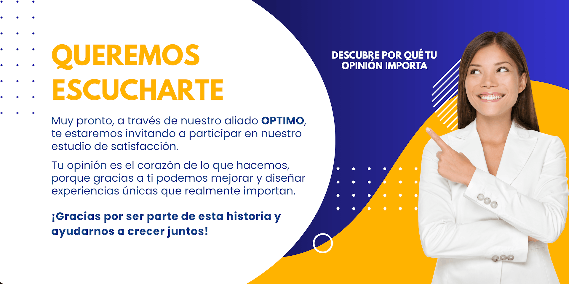 Queremos escucharte Fiducoldex